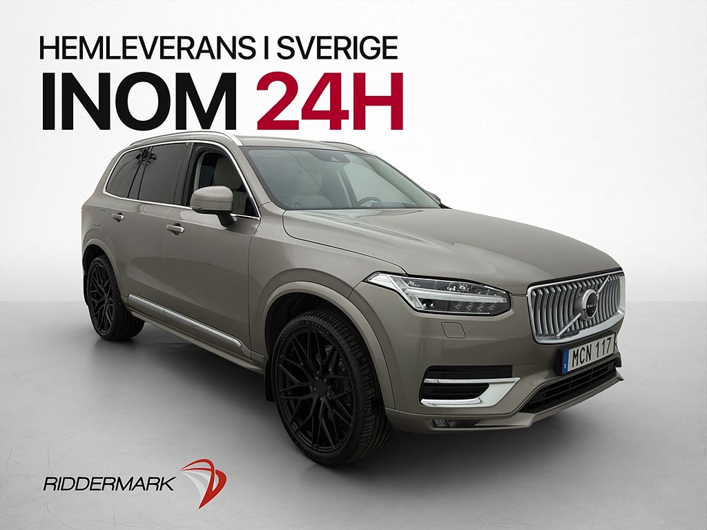 Volvo XC90 Inscription B5 AWD Lounge Kamera Drag BLIS Värm