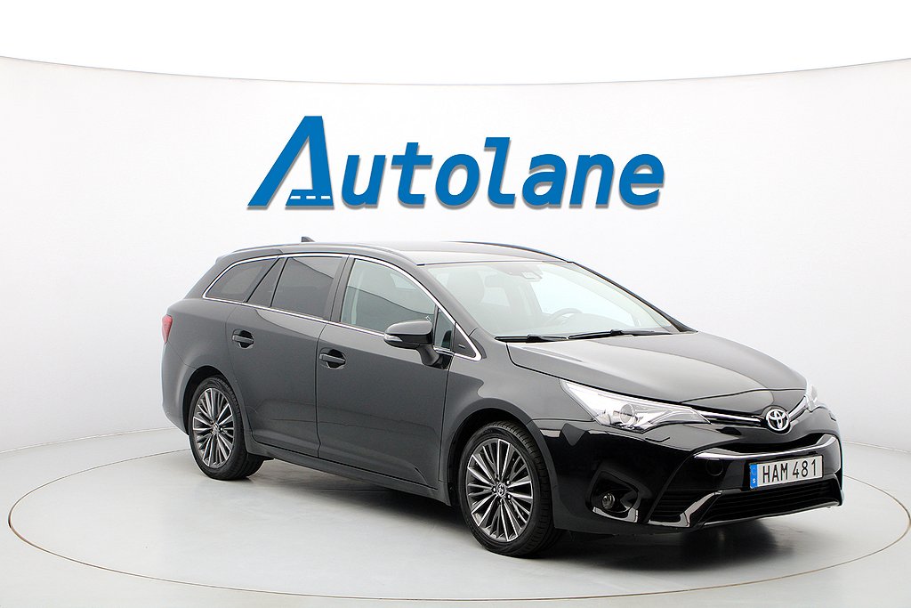 Toyota Avensis Kombi 1.8 Active Plus, Skinn, Backkamera