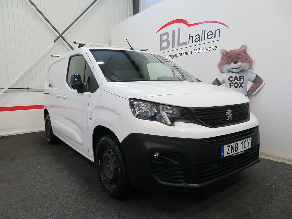 Peugeot Partner 1.5 BlueHDi 102HK L1 Pro+ Kamera Drag Värmare 