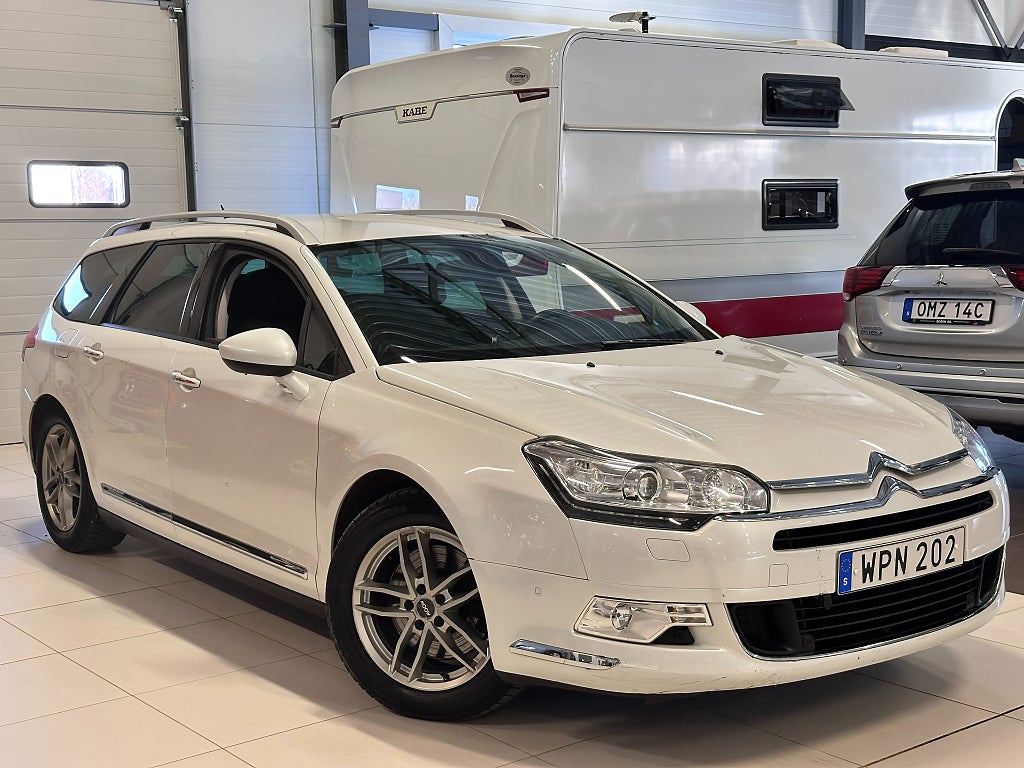 Citroën C5 Tourer 2.0 BlueHDi 181hk B-kam, Dragkrok, Navi thumbnail