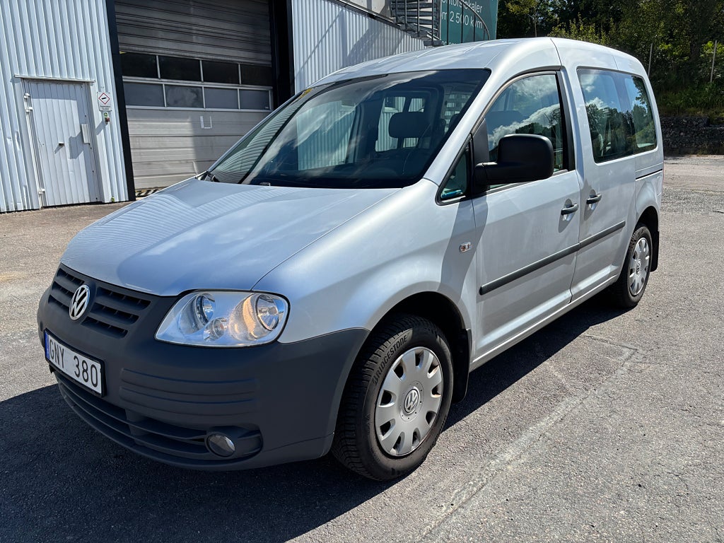 Volkswagen Caddy Life Kombi 2.0 EcoFuel 5-Sits Låga Mil Bes
