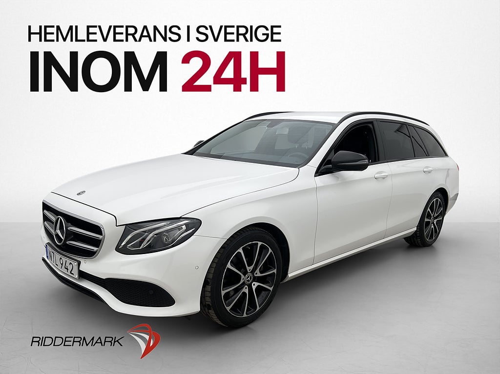 Mercedes-Benz E 200 T Avantgarde Kamera Drag Halvskinn