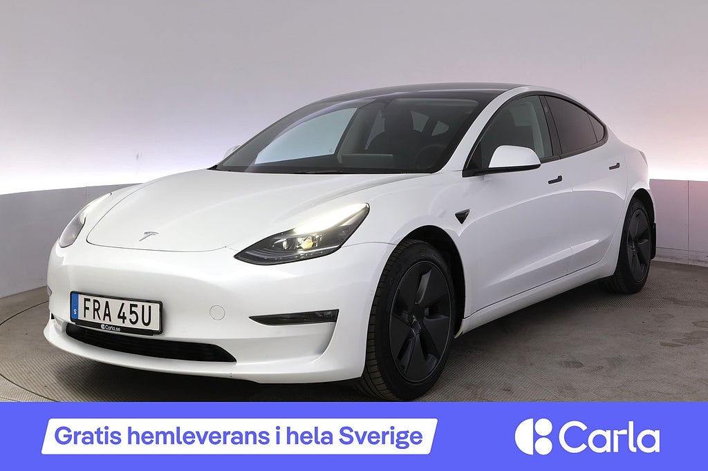 Tesla Model 3 Long Range AWD Autopilot Panorama Drag