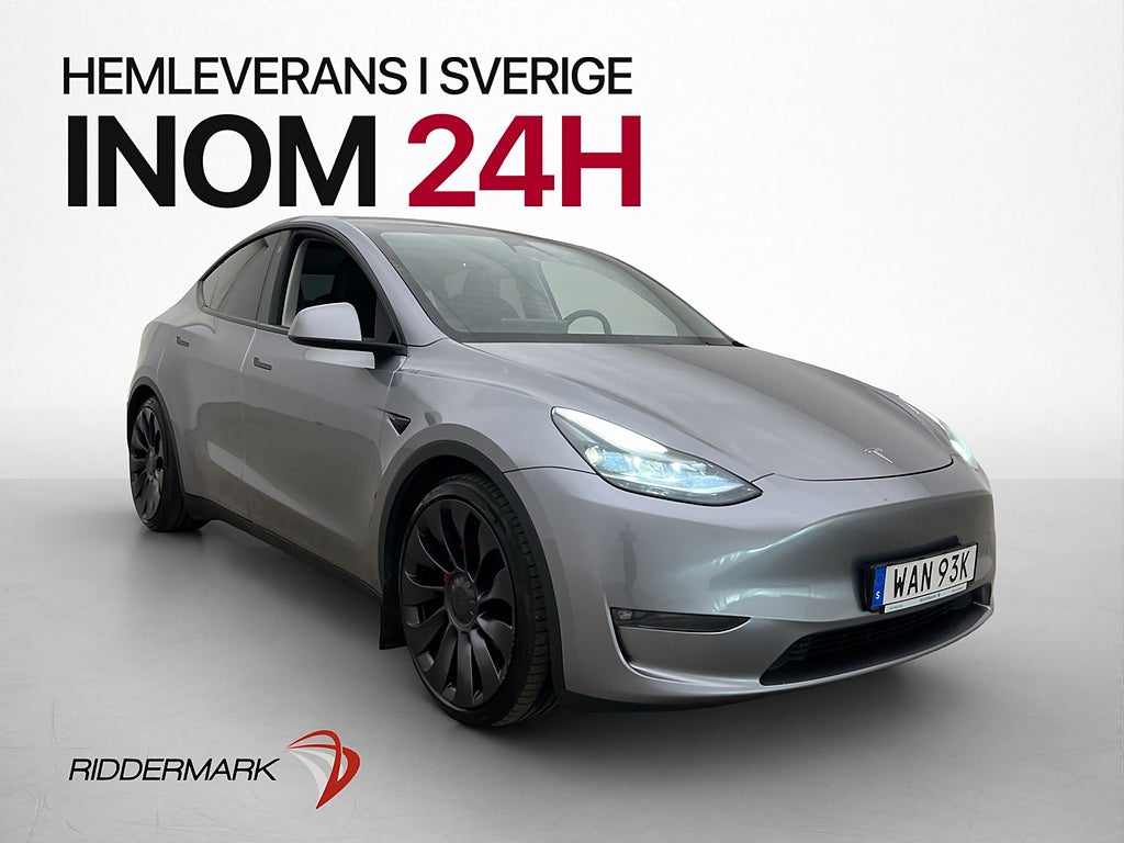 Tesla Model Y Performance MOMS Drag Värmepump Matrix HW3