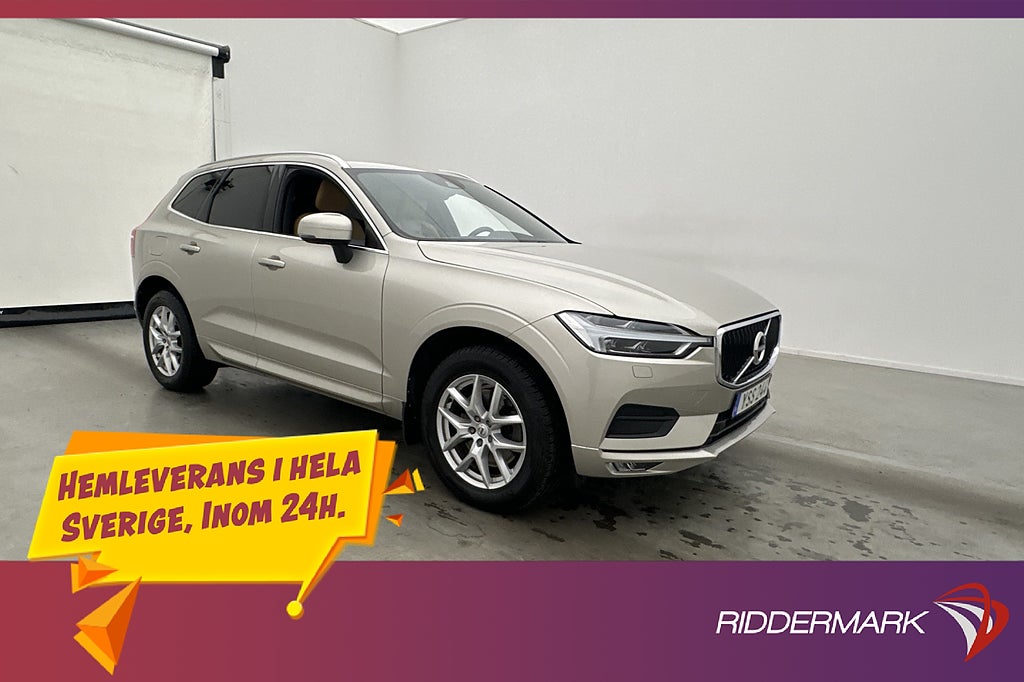 Volvo XC60 T5 AWD Momentum VOC Värmare Navi Skinn Drag