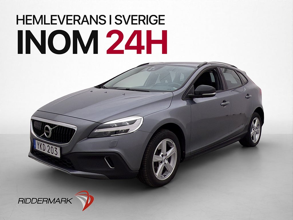 Volvo V40 Cross Country D3 Momentum Drag Värmare Kamera Navi