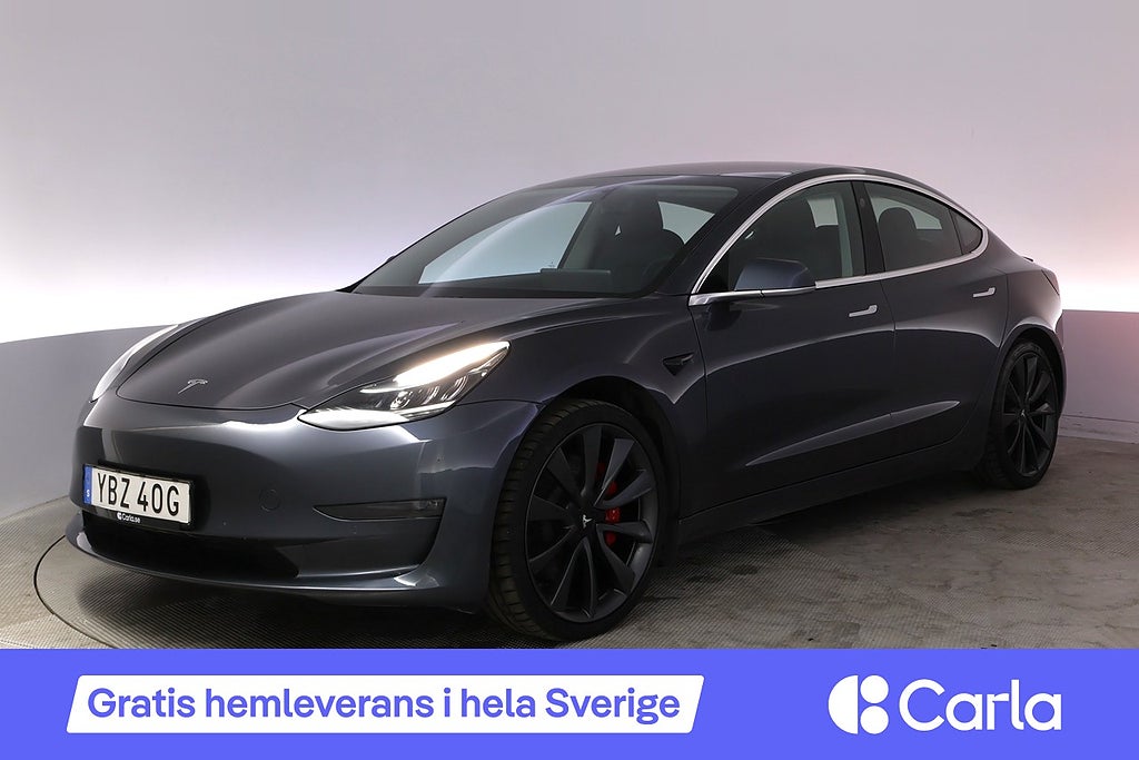 Tesla Model 3 Performance AWD Autopilot Panorama
