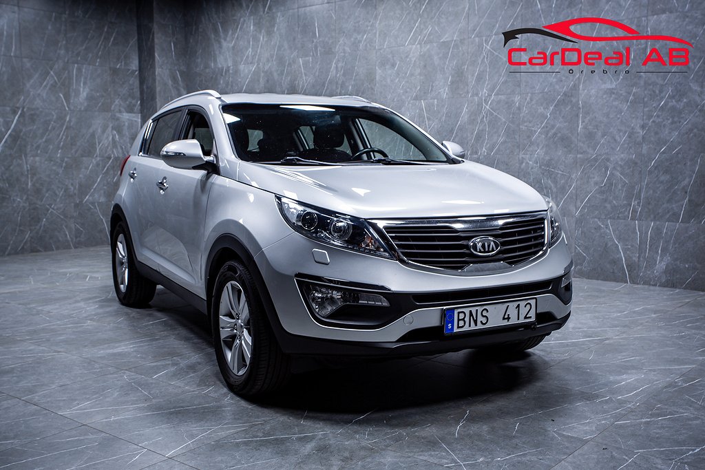 Kia Sportage 1.7 CRDi EX Avtagb. Drag Kupéuttag Tonade rutor