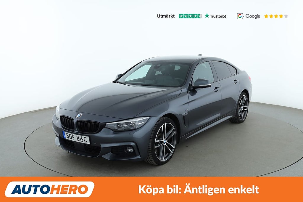 BMW 430 d xDrive Gran Coupé M Sport / BLIS, ACC, Minnesstol