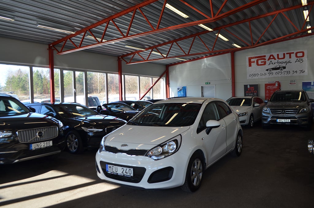 Kia Rio 1.2 84 hk GLS Nybesiktigad