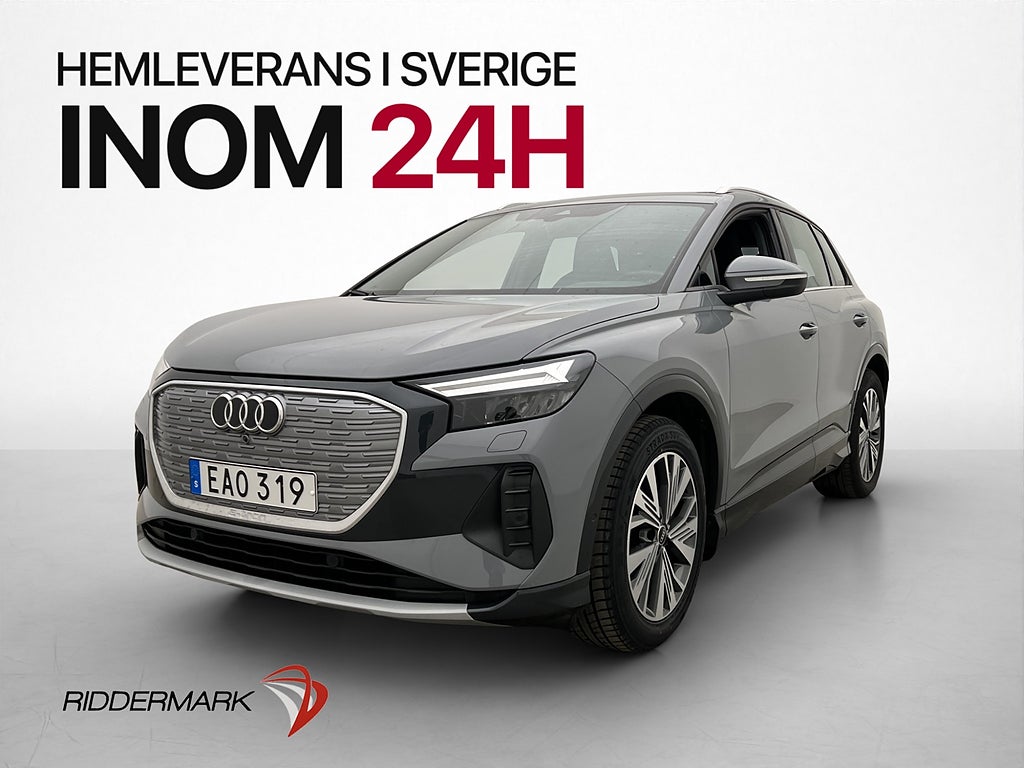 Audi Q4 45 e-tron Quattro Cockpit Kamera CarPlay MOMS 265hk