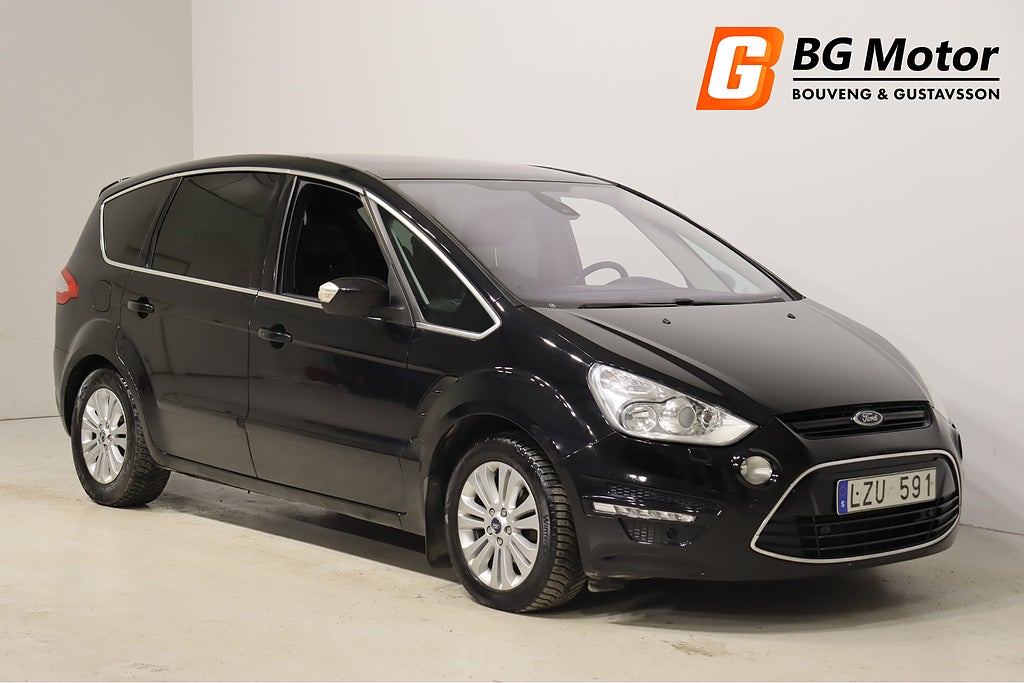 Ford S-Max 2.2 TDCi 200HK Aut Business 7-sits/Dragkrok/Panorama