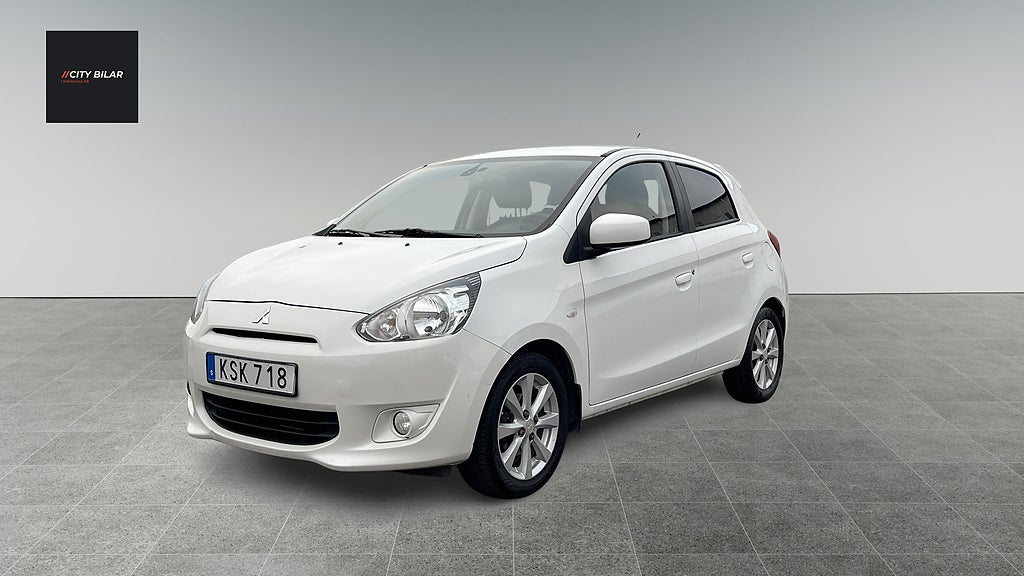 Mitsubishi Space Star 1.2CVT Euro6 Automat Nyservad Nybesiktad