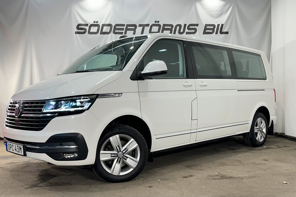 Volkswagen Caravelle 2.0 TDI BMT/LWB/DRAG/VÄRMARE/CARPLAY/MOMSBIL