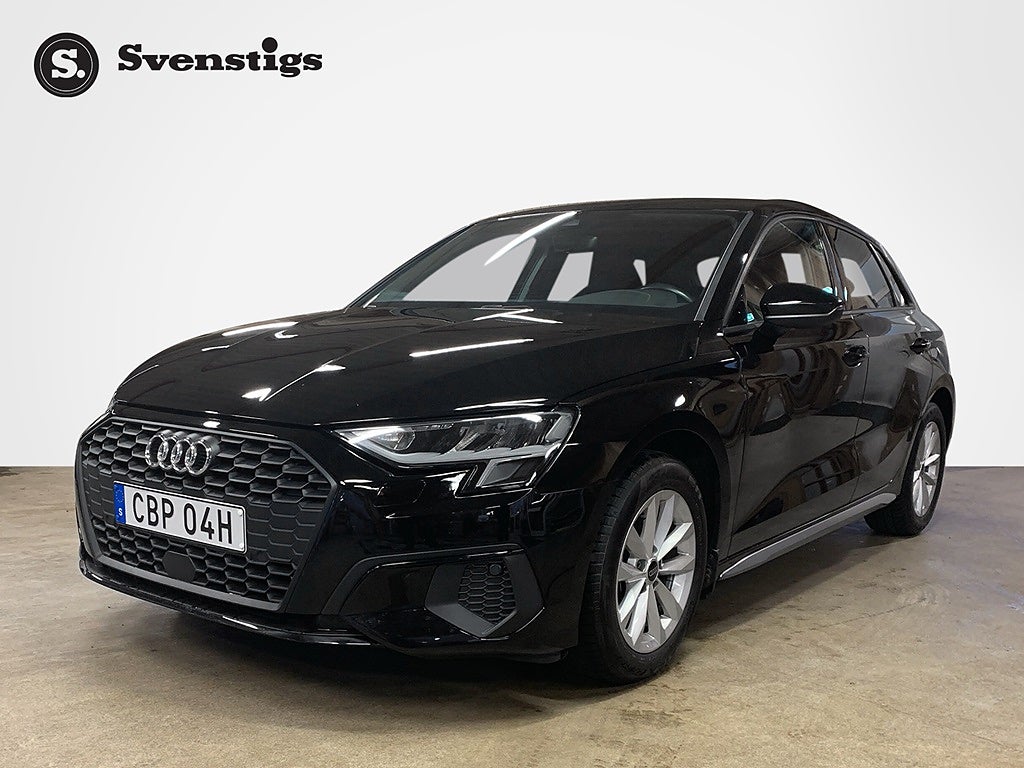 Audi A3 Sportback 150HK Värmare,Dragkrok