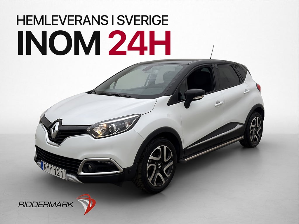 Renault Captur 1.2 En Svensk Klassiker Kamera Navi M/K-Värm