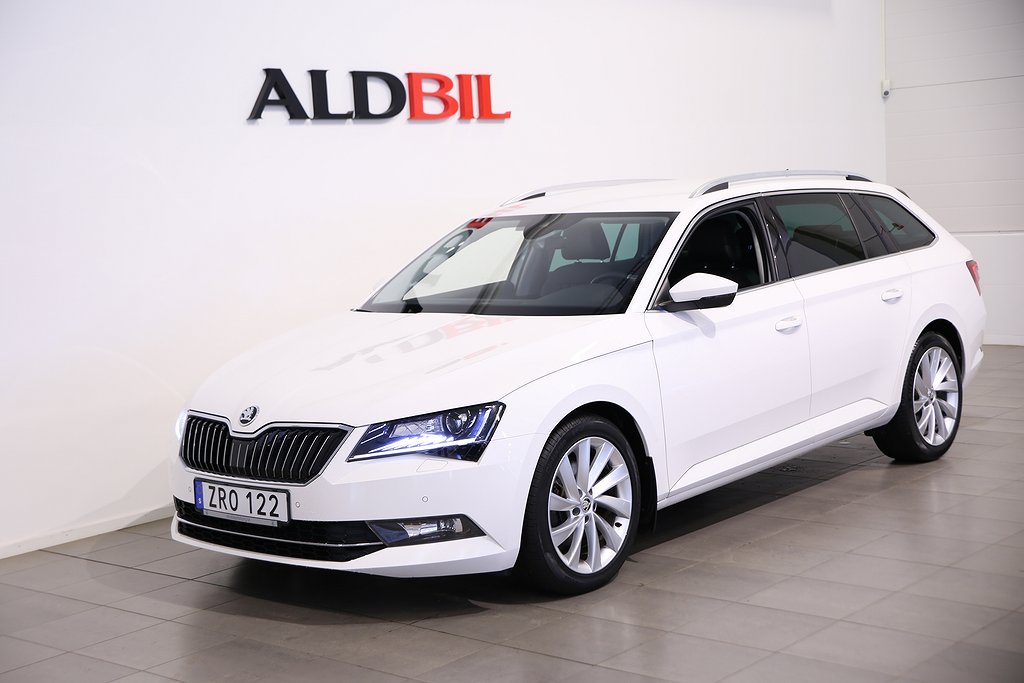 Skoda Superb TDI 150hk Style DSG / Drag / Värm / Läder / Backkamera