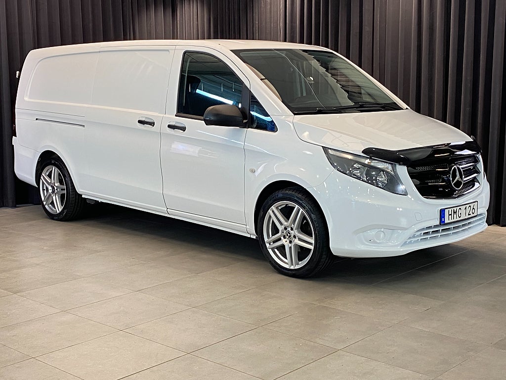 Mercedes-Benz Vito 136Hk/3.0t/Lång /Aut/Fullstervad / Alu fälg / Nedlackad
