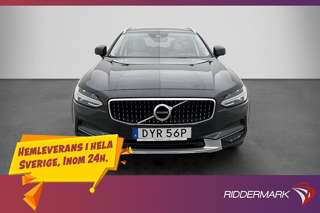Volvo V90 Cross Country D4 AWD Värmare VOC Kamera Pano Skinn