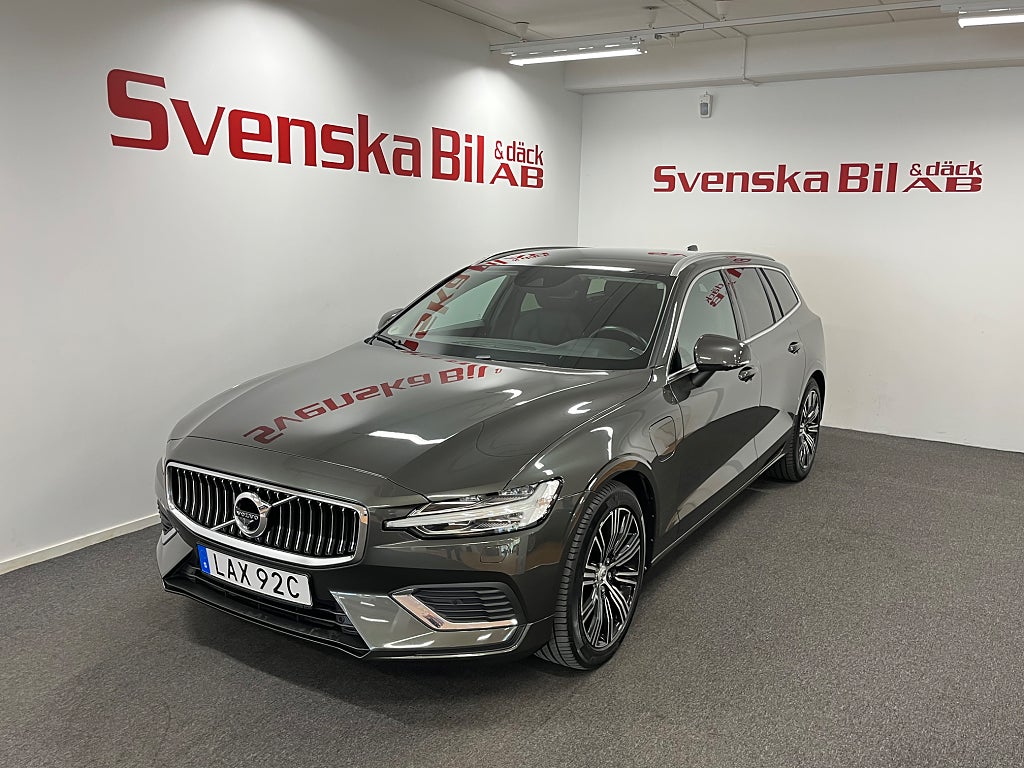 Volvo V60 Recharge T6 AWD Geartronic Skinn 2,99% ränta 