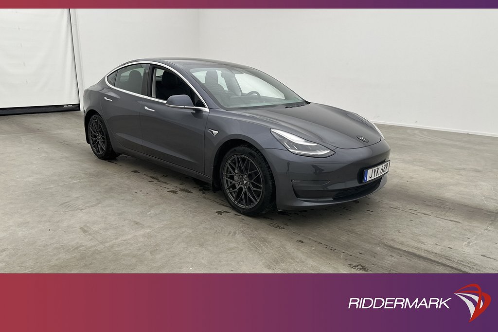 Tesla Model 3 Long Range AWD 440hk En-Bruk Autopilot Sv.Såld