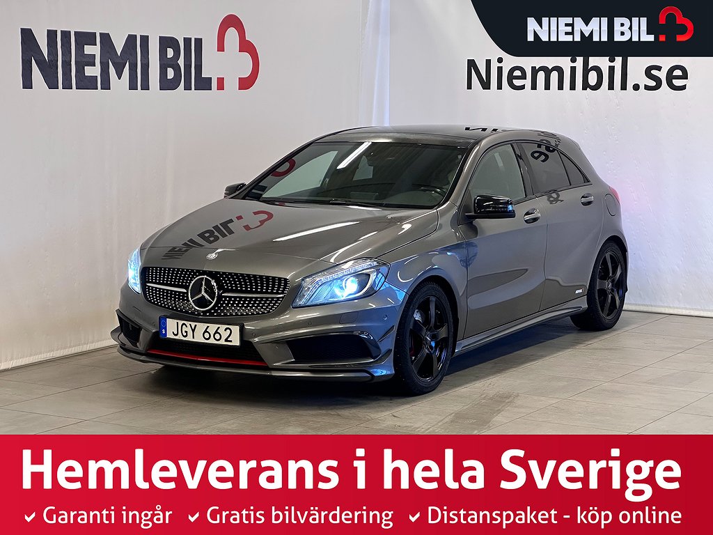 Mercedes-Benz A 250 4MATIC AMG Sport M-värm/Kamera/Pano/H&K