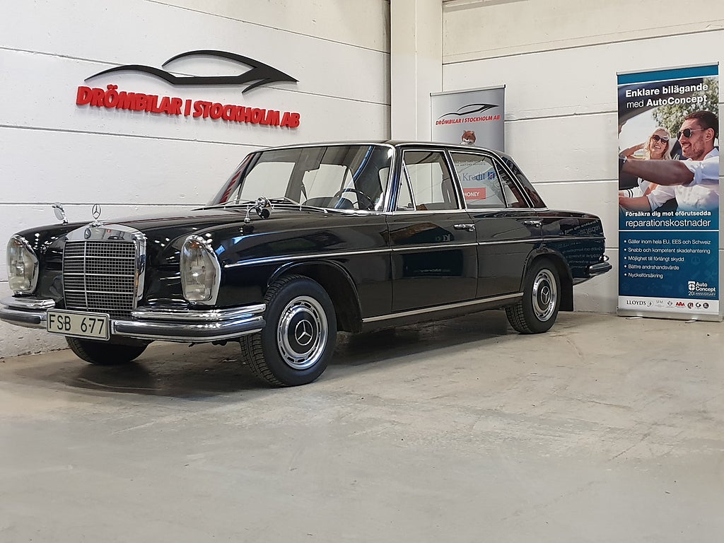 Mercedes-Benz 280 S Automat- 9400 MIL, 3 ägare 2,95% Ränta