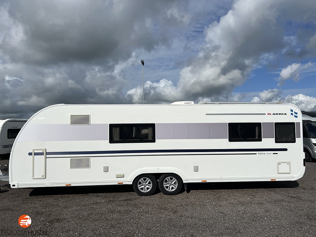 Adria ALPINA 753  // AC // ALDE // CYKELH. // PANORAMA TAKL.
