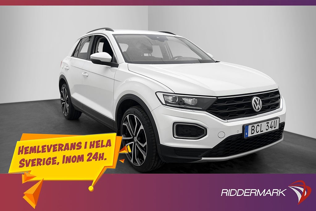 Volkswagen T-Roc 2.0 TDI 4Motion Värmare Kamera Drag CarPlay