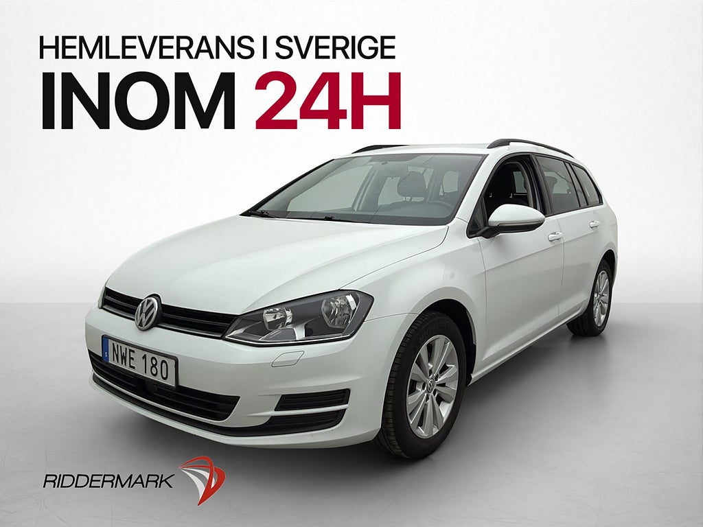 Volkswagen Golf 1.9 TDI 110hk 4Motion Värmare Kamera Drag