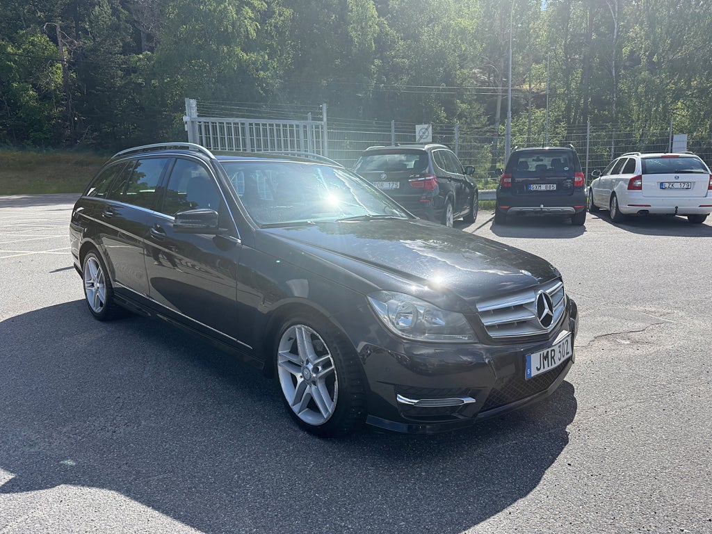 Mercedes-Benz C 220 T CDI 170hk Automat AMG Drag Nyservad Nybesiktigad