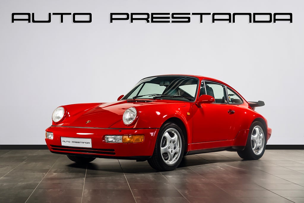 Porsche 911 964 Turbo Manuell, Svensksåld, 320hk