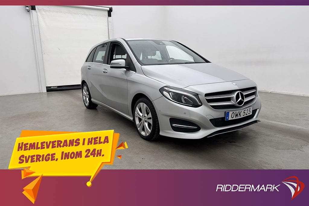 Mercedes-Benz B 220 CDI 177hk Urban Halvskinn P-sensorer
