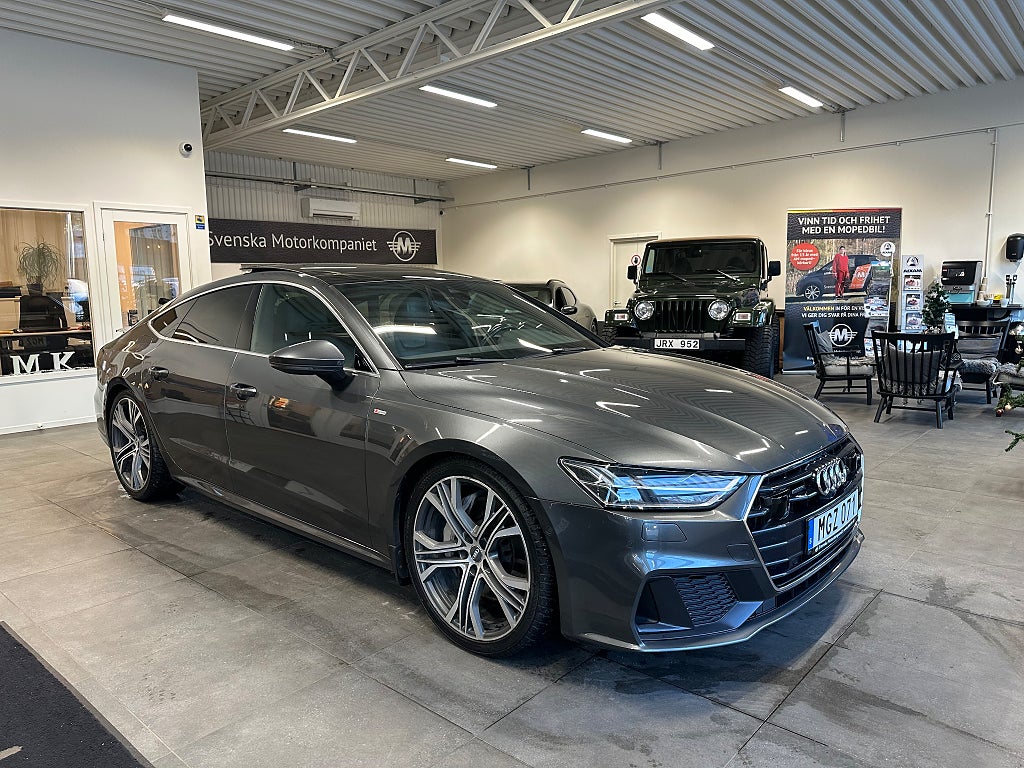 Audi A7 Sportback 55 TFSI quattro 360 kamera, Panorama, S Line, Euro 6
