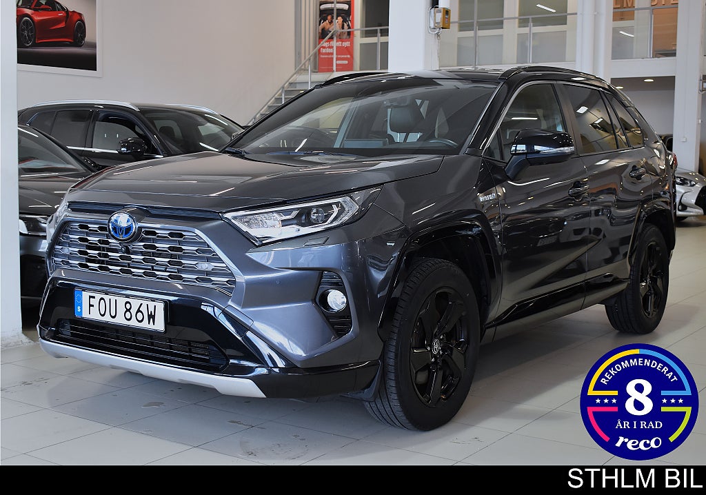 Toyota RAV4 Hybrid AWD-i E-CVT Style 360° JBL 1 Ägare Euro 6