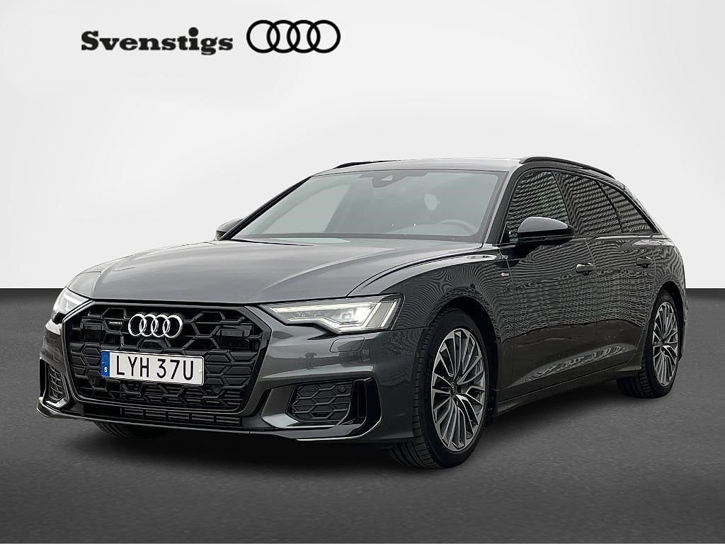 Audi A6 Avant 55 TFSI e q 367hk S-line Drag Värmare Backkamera