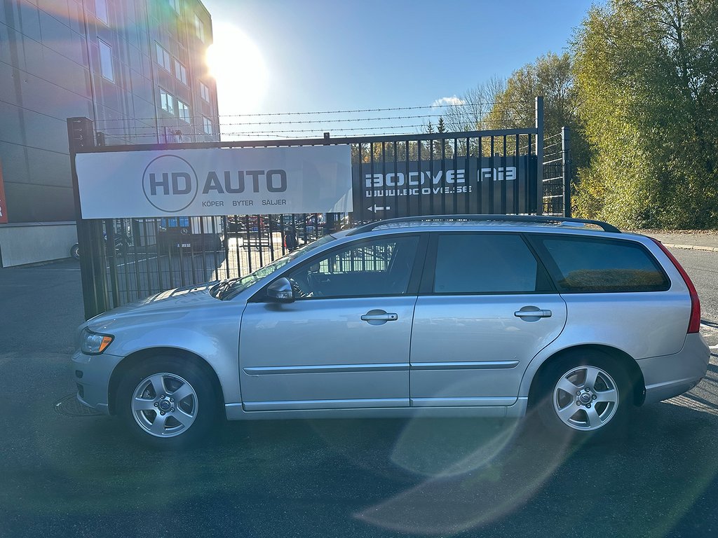 Volvo V50 1.8 Flexifuel Momentum Drag Motorvärmare Sv-såld