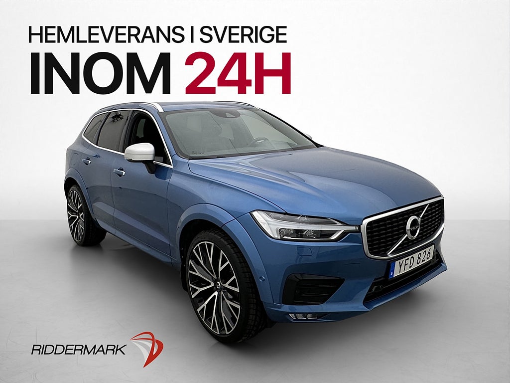 Volvo XC60 T5 AWD 250hk R Design Drag Kamera Navi 22' fälgar
