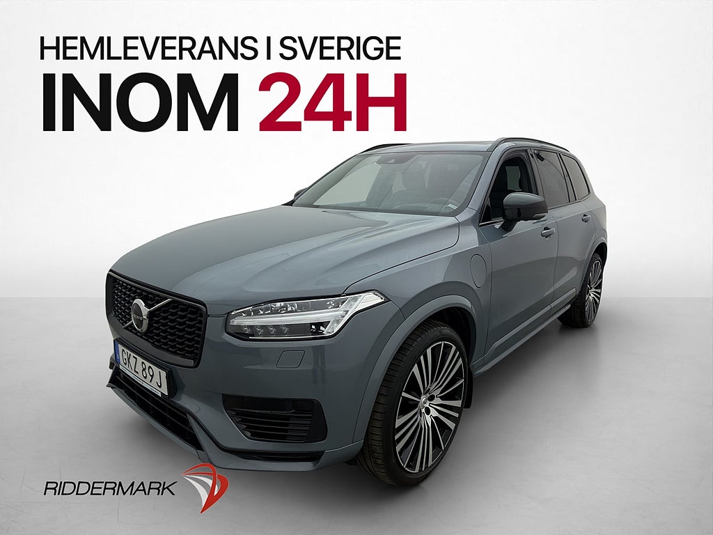 Volvo XC90 T8 AWD R Design 7 sits VOC Pano 360° B&W HuD