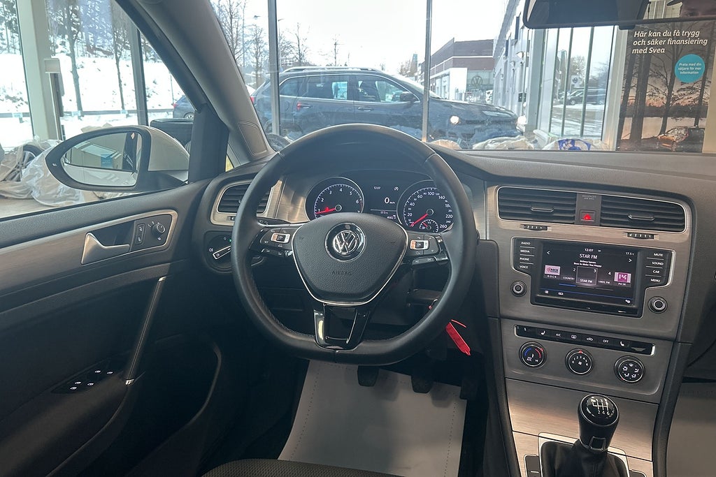 Volkswagen Golf 5-dörrar 1.2 TSI BMT Kamera/Farthållare/CarPlay