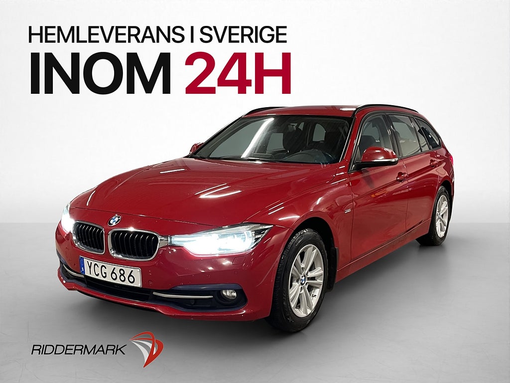 BMW 320 d xDrive 190hk SportLine HiFi Rattvärme Dragkrok LED