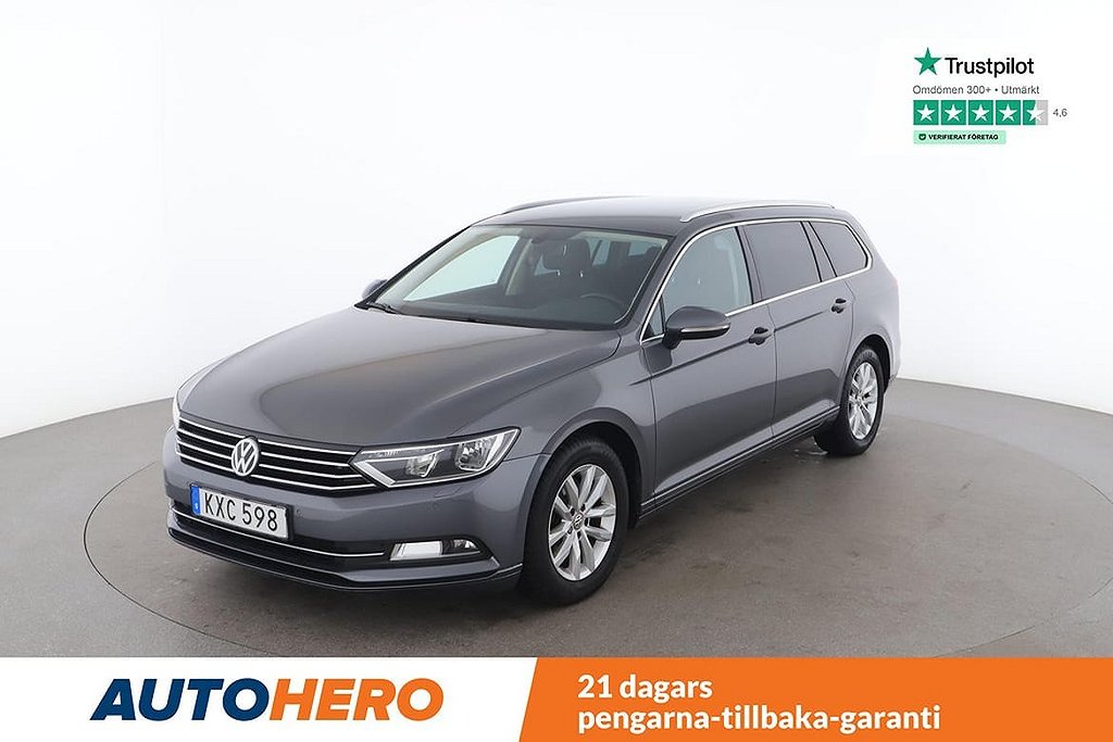 Volkswagen Passat Sportscombi 2.0 TDI / Dragkrok, CarPlay