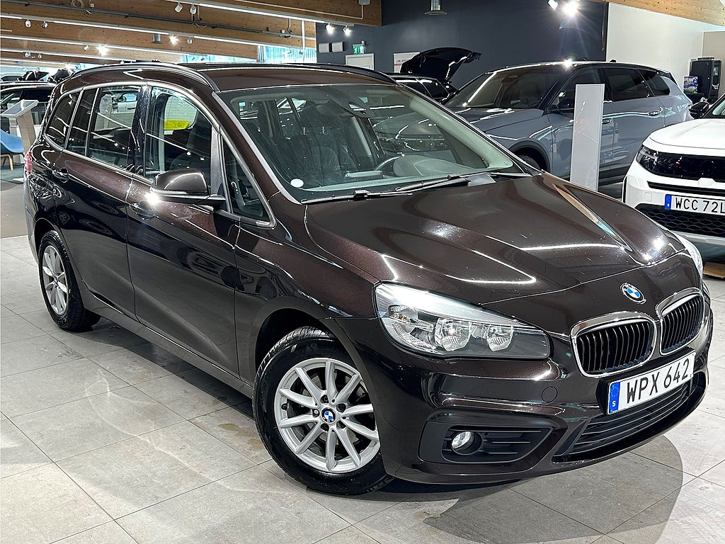 BMW 218 Gran Tourer Advantage 136hk - 7-SITS, PDC