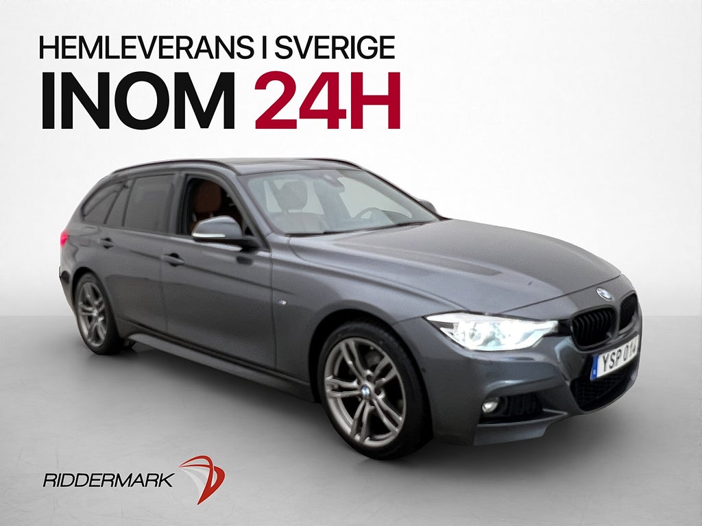 BMW 330i xDrive Touring M Sport Pano H/K HuD Skinn Navi Drag