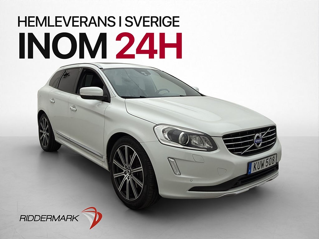 Volvo XC60 D4 181hk AWD Summum Värmare Pano Drag Skinn VOC