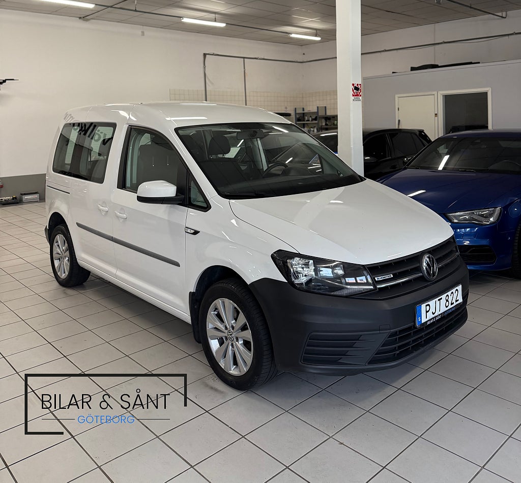 Volkswagen Caddy Combi 1.4 TGI 110hk Automat BlueMotion Alkolås Euro 6