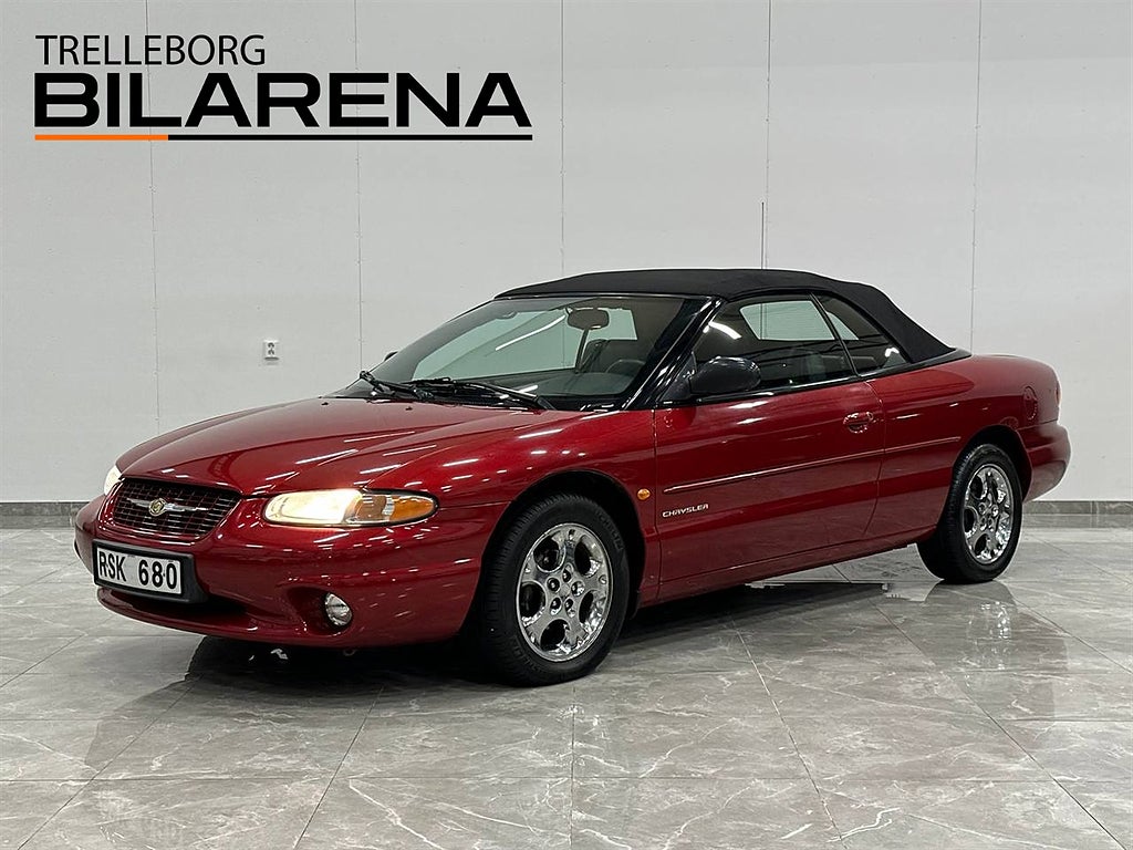Chrysler Stratus Cabriolet 2.5 V6 Automatisk, 163hk, 1 Ägare