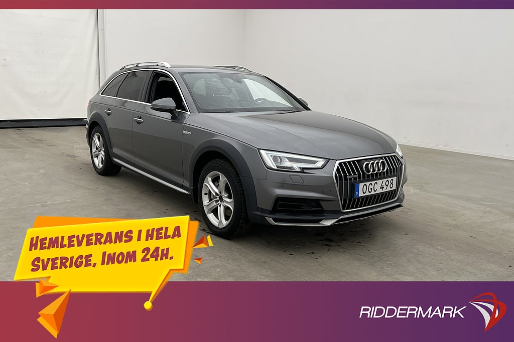 Audi A4 Allroad 2.0 TDI Q Värmare P-Sensorer Ambient Drag