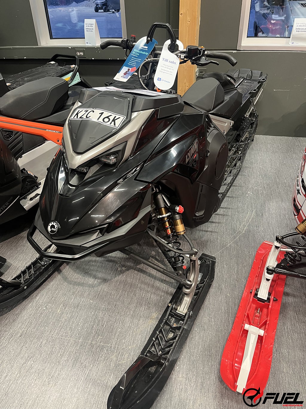 Lynx *MOMS*SHREDDER RE 850 E-TEC 3700 Turbo R BLACK EDITION. Fri Frak