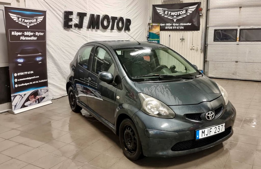 Toyota Aygo 5-dörrar 1.0 VVT-i Euro 4 Nybes